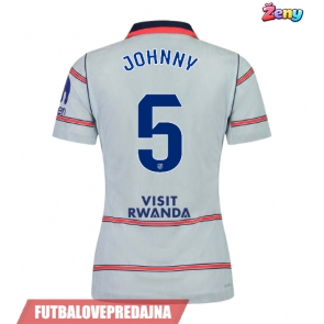 Lacne Ženy Futbalové dres Atletico Madrid Johnny Cardoso #5 2026-27 Krátky Rukáv - Tretina
